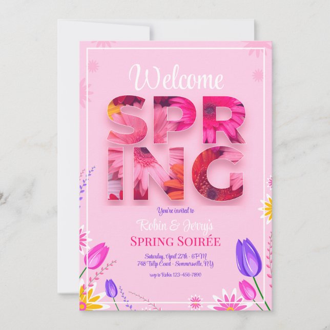 Sprint är här inbjudningar (Framsida)