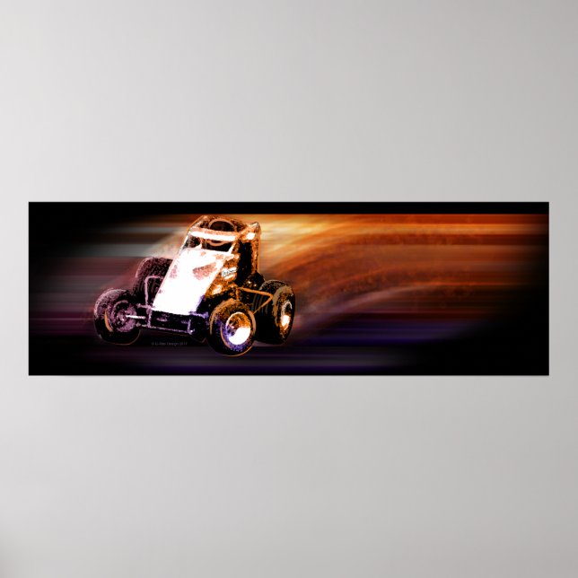 Sprint Car poster (Framsidan)