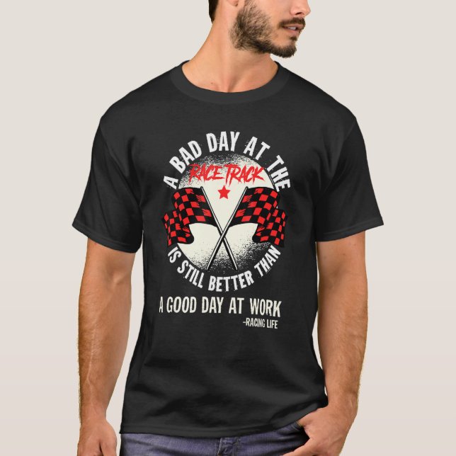 Sprint Car Rally-funny offertmodell, ändrad D T Shirt (Framsida)