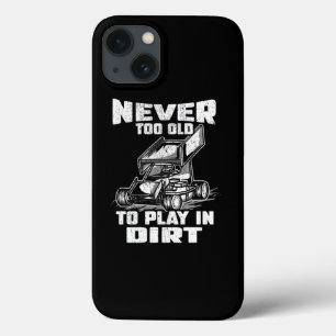 Sprint Car Tävla Älskare är aldrig för gammal 