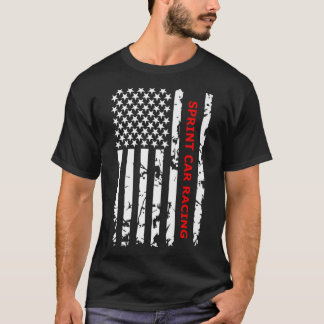 Sprint Car Tävla Premium T Shirt