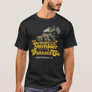 Sprint Car Tävla Spelare Chassis Co T Shirt