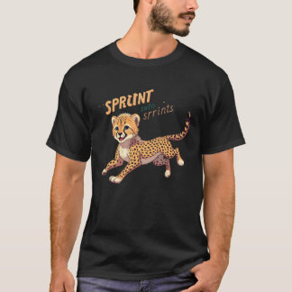 Sprint in i Sprints t-shirt