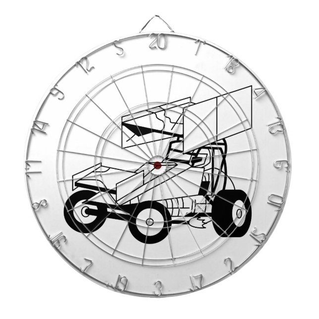 Sprinta bilen skisserar piltavla (Framsidan)