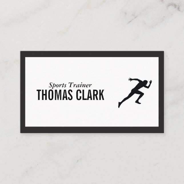 Sprinter | Hälsovårdspersonal Visitkort (Framsida)