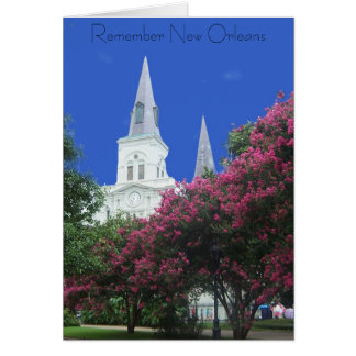 Sprintime i New Orleans Hälsningskort