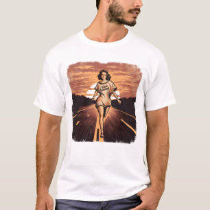 Sprinting Womans Journey T Shirt