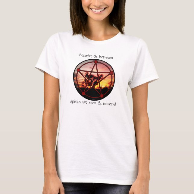 Sprit av Samhain Pentacle Tröja (Framsida)