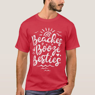 Sprit Besties, sommarbästa Friend Vacation T Shirt
