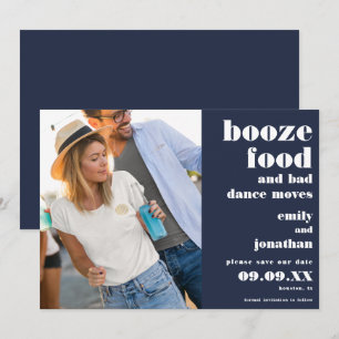 Sprit Food Bad Dance Flves Foto white marinblått Spara Datumet