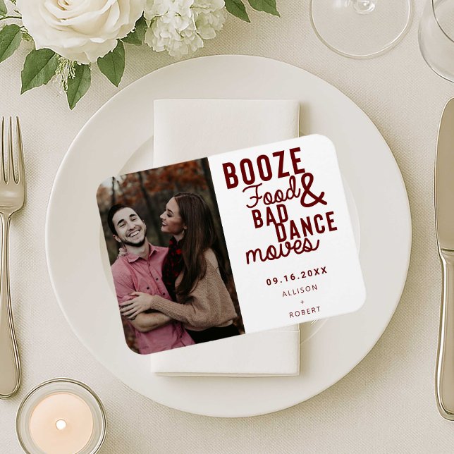 Sprit Food & Bad Dance Moves Funny Date Photo Magnet (Skapare uppladdad)