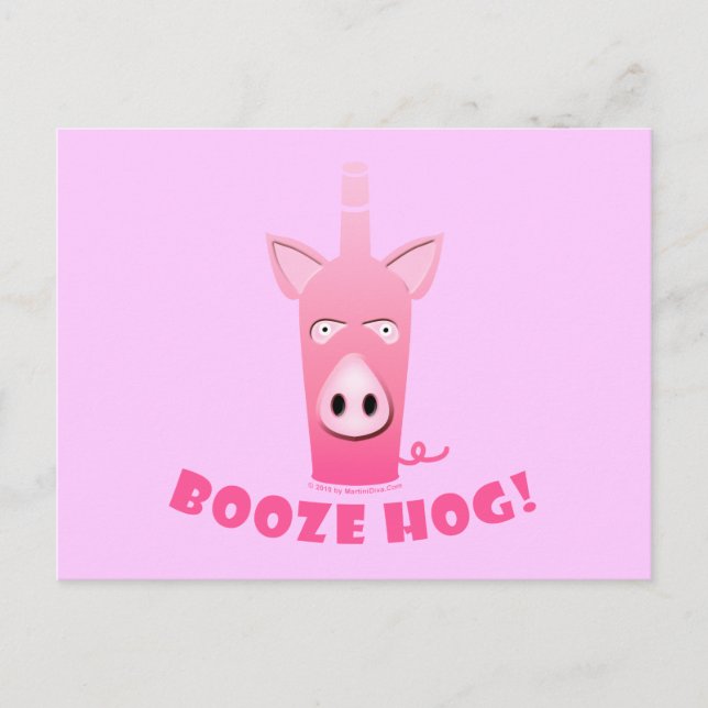 SPRIT HOG POSTCARD VYKORT (Framsida)