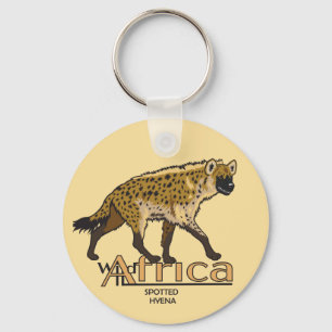 Sprit hyena. Vildens Afrika Nyckelring