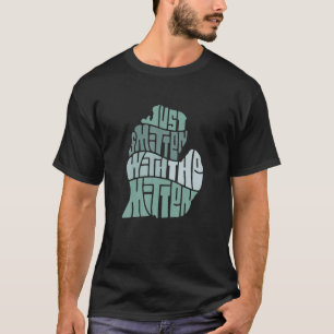 Sprit med den bitna T-skjortans Retro-design T Shirt