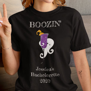 Sprit Möhippa Spökdryck Cocktail Halloween T Shirt
