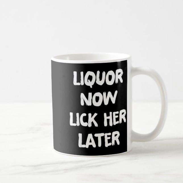 Sprit slicka henne senare kul dricka möhippa  kaffemugg (Höger)