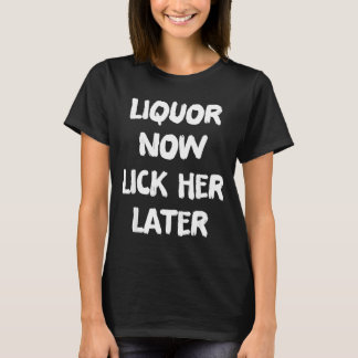 Sprit slicka henne senare kul dricka möhippa t shirt