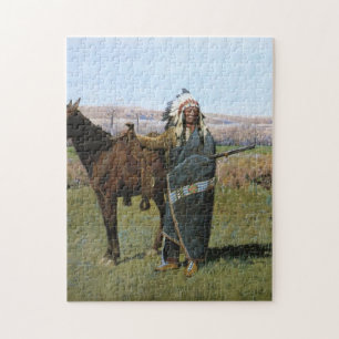 Sprit Svan i Lakota Sioux Pussel