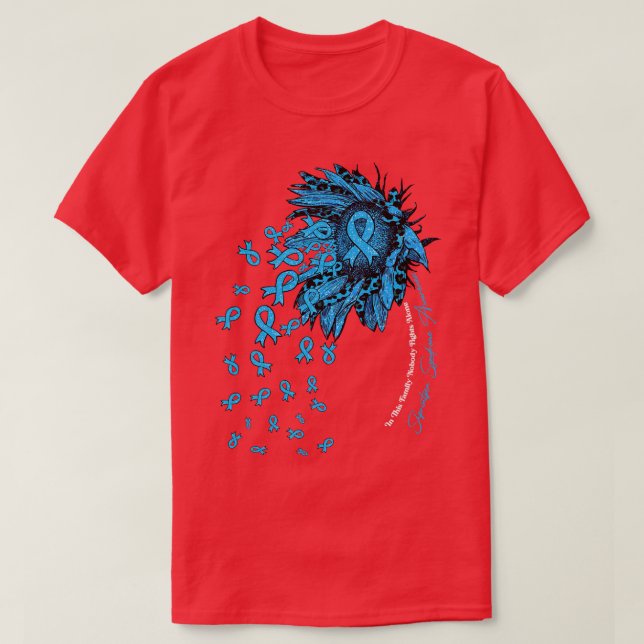 Sprit Syndrome Awareness Solros Ingen fig T Shirt (Design framsida)