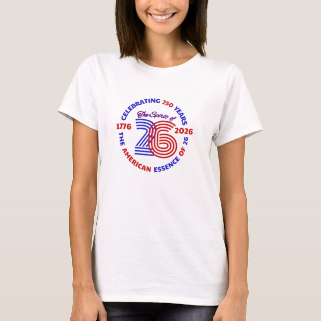SPRITEN PÅ 26 - CELEBRATING 250 ÅR T SHIRT (Framsida)