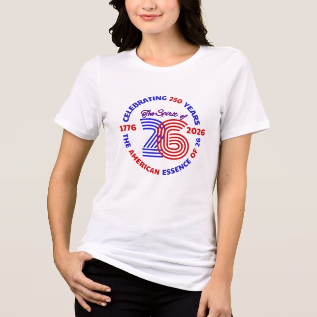 SPRITEN PÅ 26 - CELEBRATING 250 ÅR T SHIRT (Framsida)