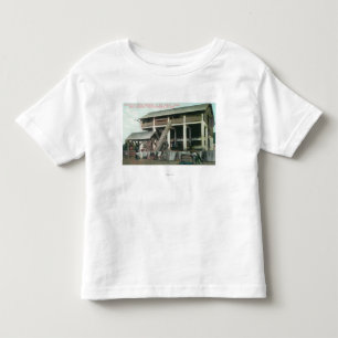 Spritfabrik för Italienare-Schweizare kolonikonja Tee Shirt