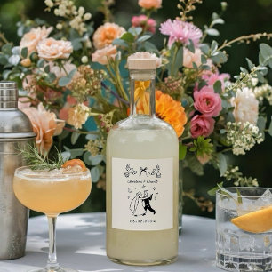 SPRITFLASKOR ETIKETT