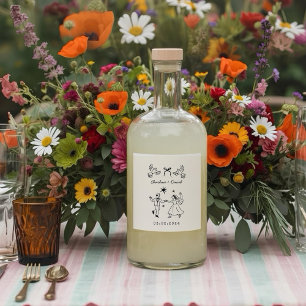 SPRITFLASKOR ETIKETT