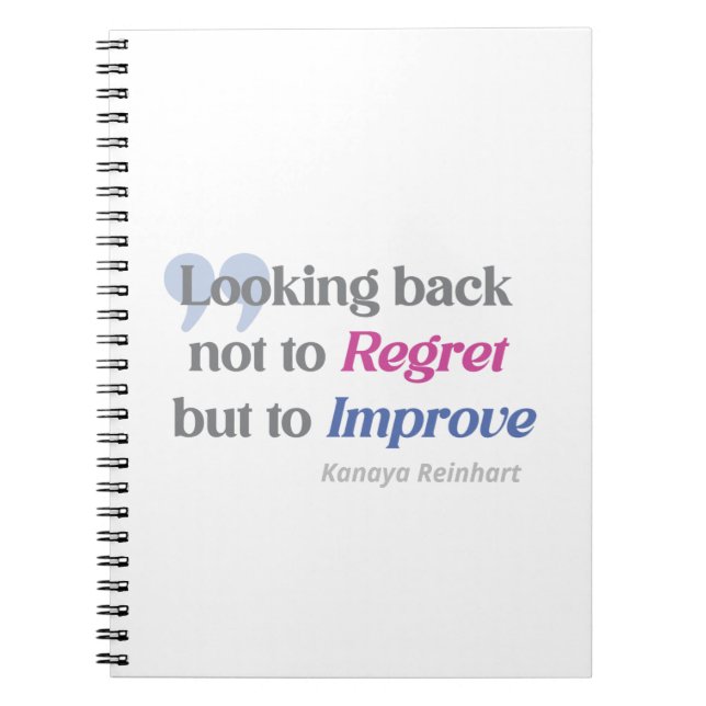 spritofferter för dig själv eller för människor. anteckningsbok (Framsidan)