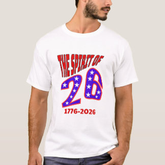 SPRITT AV DEN 26:1776-2026 T SHIRT