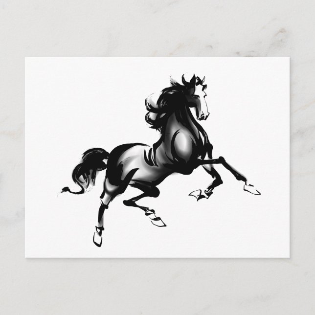 SPRITT HORSE VYKORT (Framsida)