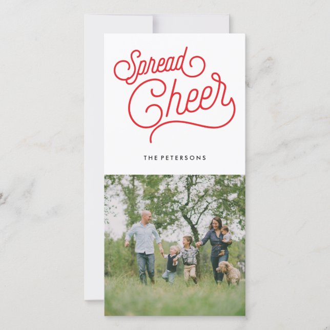 Spritt jubel julkort (Framsida)