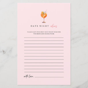 Spritz Date Night Ideas Möhippa Game