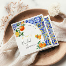 Spritz Medelhavet Boho Bröllopsdusch