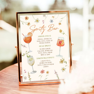 Spritz Pub Sign | Aperol Spritz-tecken Poster