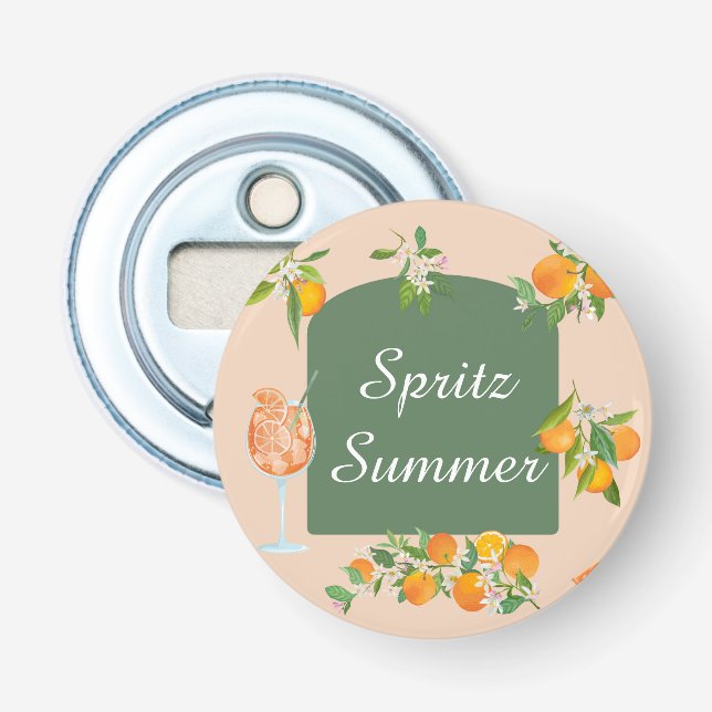 Spritz Sommarfödelsedag Flasköppnare (Framsidan)