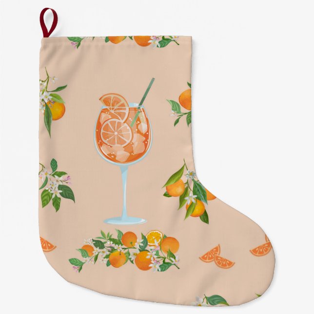 Spritz Sommarfödelsedag Stor Julstrumpa (Framsidan)