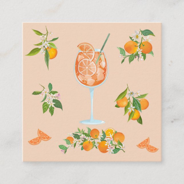 Spritz Sommarfödelsedag Tilläggskort (Framsida)