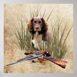 Sprocker Spain Tapestry Poster Triptych Acrylic