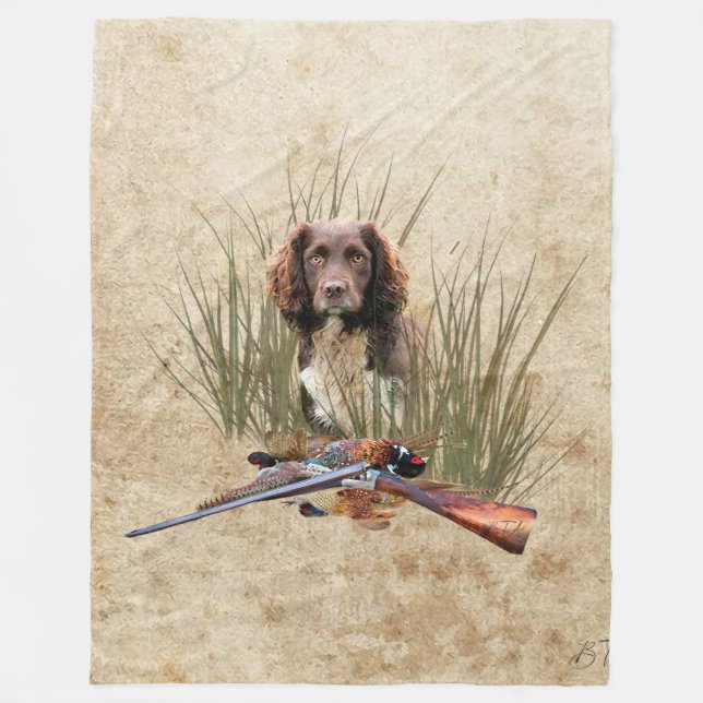 Sprocker Spansk Tekanna Gift Box Ceramic Tile Glas Fleecefilt (Framsidan)