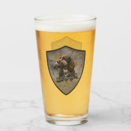 Sprocker Spanska, Gun hund art Glass Glaskopp