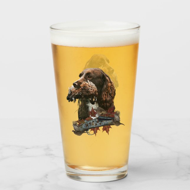 Sprockerspanelen, Gun hund art Glaskopp (Baksida fylld)