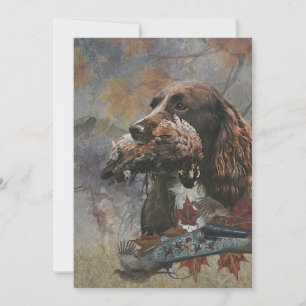 Sprockerspanelen, Gun hund art Inbjudningar