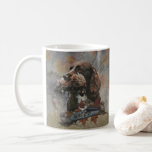 Sprockerspanelen, Gun hund art Kaffemugg (Med munk)