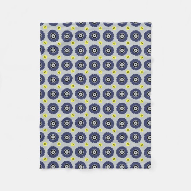 Sprocket Vår Anpassningsbar Ull Fleecefilt (Framsidan)