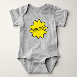 Sprog, British Slang Baby Babygrow T-shirt