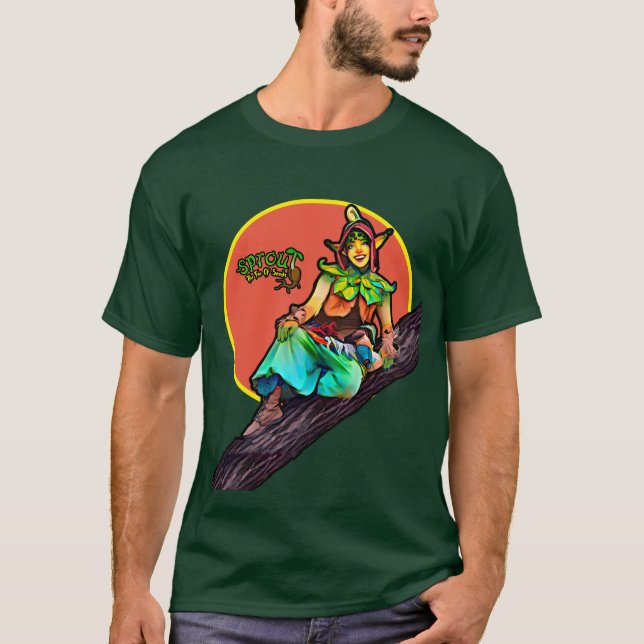 Sprout Träd T-Shirt (Framsida)