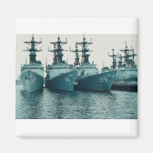 Spruance klassificerar jagare, NAV STA, San Diego, Magnet