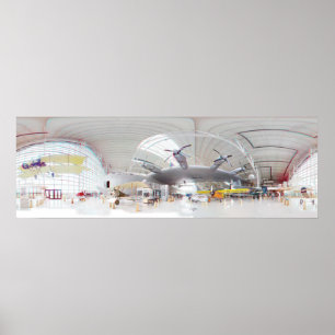 Spruce gås 3D 360 grad panorama Poster