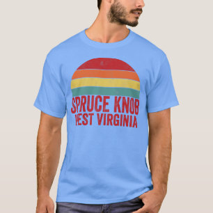 Spruce Knob Väster Virginia T Shirt